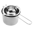 thumbnail image 3 of OULII 2 Pcs Professional Chefs Wax Melting Pot In Silver For Cooking Baking, 3 of 8