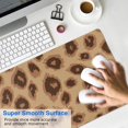 thumbnail image 4 of Long Mouse Pads for Desk,Leopard Pattern Desk Mats on Top Of Desks, Desk Mouse Pad Extra Large with 3mm Non-Slip Base and Stitched Edge for Gaming,Office,Work,Home 31.5"x11.8", 4 of 6