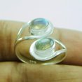 thumbnail image 2 of Handmade 925 Sterling Silver Oval Labradorite Gemstone Toe Ring – Adjustable Fit, 2 of 4