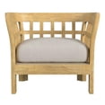 thumbnail image 3 of Beaumont Lane Chaise Longue d'Extérieur Traditionnelle en Teck, Naturel, 3 of 8