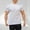 (Casual 89)White, variant on DayScoop Mens T-Shirts Solid Color T Shirt Short Sleeve Round-Neck Casual Big & Tall Summer Fashion Loose Fitness Training Exercises Tops Tees