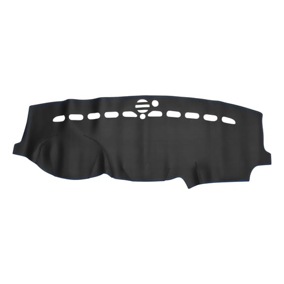 Dashboard Cover Dash Cover Mat Carpet for Jeep Grand Cherokee 2011-2021 Black Blue Faux Leather 1 Pc Anti-Slip Car Interior