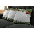 thumbnail image 5 of Ambesonne Christmas Throw Pillow Cover 4 Pack, Baulbes Noel Tree, 16", Multicolor, 5 of 5