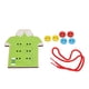 thumbnail image 1 of Juguete de cordones para niños pequeños, juguete de rosca de madera, mejora el juguete de rosca de madera, juguete de cordones de madera, confiabilidad excepcional, 1 of 5