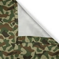 thumbnail image 5 of Ambesonne Camouflage Grommet Curtain, Hunter in Forest, 50" x 72", Green Brown Khaki, 5 of 6