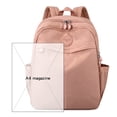 thumbnail image 6 of PRIYAL Nylon Backpack Casual Lightweight Resistant Travel Bag Adjustable Shoulder Straps, 6 of 15