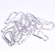 thumbnail image 2 of CHARABINER CLIC RÁPIDO APELADA DE LA MOCA DE MARCA ACECTADA PARA CAMPING AUTERALES 20 PCS, 2 of 8