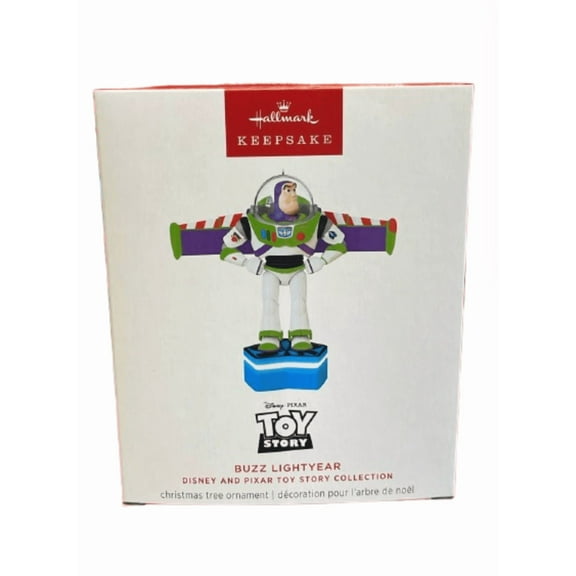 Hallmark Keepsake 2025 Disney Buzz Lightyear Christmas Ornament With Light New