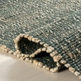 thumbnail image 3 of nuLOOM Elfriede Farmhouse Jute Blend Area Rug, 5' x 8', Green, 3 of 9