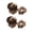 Brown, variant on NovaBreeze 2 Sets Heatless Curling Rods - Silk Curls No Heat Hair Curler Rollers for Effortless Styling - Comfortable Sleeping Headband for Women
