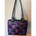 thumbnail image 2 of Custom seat belt purse, weave or panel style in various colors, seatbelt handbag, washable, 2 of 11