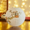 thumbnail image 2 of BAOPAI Paper Lanterns Classical Traditional Solid Color Lampshade Spring Decoration Lanterns Courtyard Decoration, 2 of 6