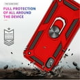 thumbnail image 3 of LeYi for Samsung Galaxy A10E Case [Military Grade Drop] Heavy Duty Silicone Rugged Shockproof Protective Cover for Samsung A10E Phone Case with Ring Kickstand Hard, Red, 3 of 8