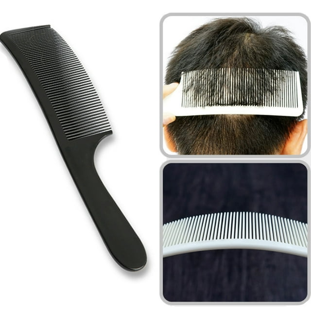 Peine curvo con parte superior plana BuyWeek para peluquería profesional