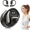 thumbnail image 1 of Audífonos Traductor AI, Traductor Instantáneo 144 Idiomas - Auriculares Bluetooth Abiertos con Traducción en Tiempo Real, Voz a Texto, Modo Offline, para Viajes, Negocios iOS/Android, 1 of 6