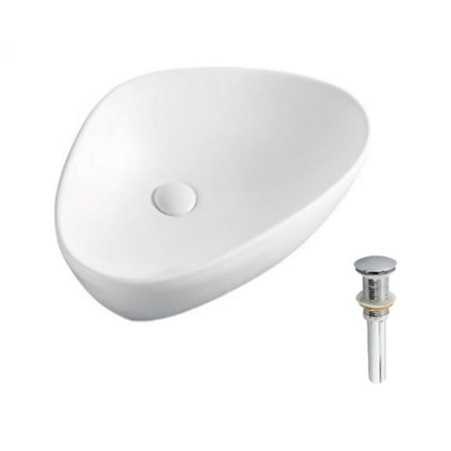 DROP Bath and Kitchen DR091338 Bathroom Vessel Sink Set