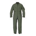 thumbnail image 1 of GI CWU 66P Nomex Chemical Protective Coverall, First Quality Coveralls for Carpenters, Painters, Mechanics, Sage, Made in USA, 1 of 1