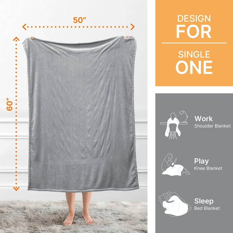 Single electric lemon blanket argos