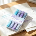 thumbnail image 4 of Highlighter Pen, Soft Pastel Ink, No-Bleed, Slim Barrel, for Journaling, Note Taking, Bible Study, Planner - Muted Color, 4 of 6
