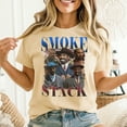 thumbnail image 3 of Unisex Smoke And Stack Sinners 2025 Bootlegs T-Shirt, Sizes S-5XL, Tbun, 3 of 5