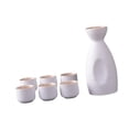 thumbnail image 2 of Nishiyuenyi Japanese Sake Set Ceramic Sake Pot and Sake Cups for Tea Party Office Drawer A, 2 of 9