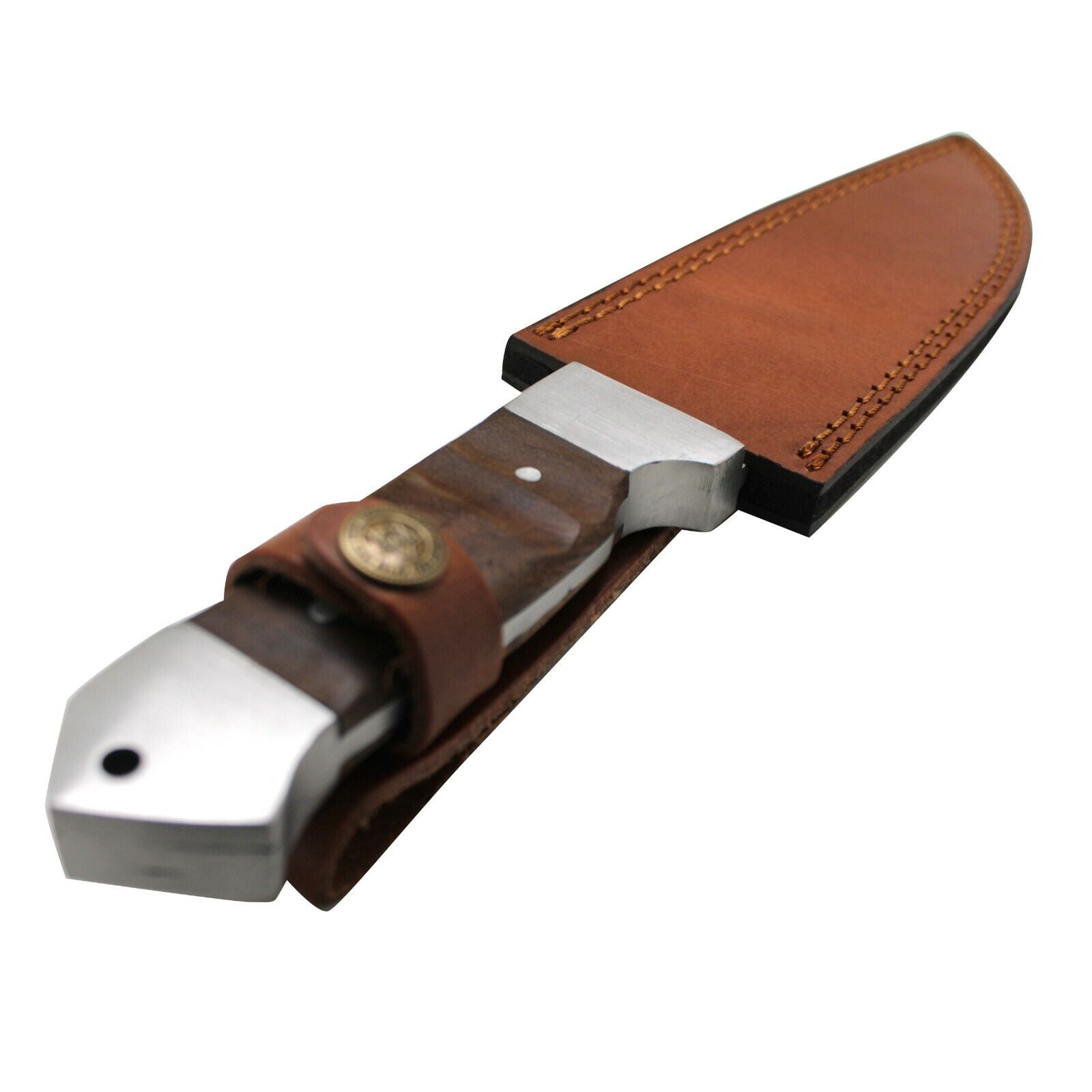 Wild Turkey Handmade Collection Heavy Duty Wood Handle Hunting Knife