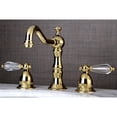 thumbnail image 2 of Kingston Brass KS1972WLL 8 in. Widespread Bathroom Faucet, Polished Brass, 2 of 3