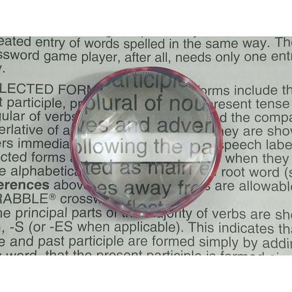 Coil Visual Tracking Magnifier - Red Soft-Grip Rim