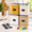 4 pcs(5.2L), variant on 4pc 5.2l Large Airtight Plastic Canisters With Lids Cups & Labels