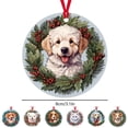thumbnail image 3 of Christmas Decorations For Dogs And Cats Pet Decorations Gifts For Dog Lovers Christmas Tree Ornaments Circular Ornaments Christmas Gifts For Dog And Cat Lovers, 3 of 7
