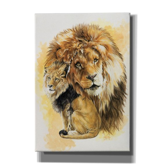 Epic Graffiti 'Protector' by Barbara Keith, Canvas Wall Art, 18"x26"