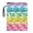Colorful Musical Piano Pattern, variant on HELLHERO Musical Note Pattern Book Organizer Bag Carrying Book Case Polyester Zipper Book Sleeve Cover with Washable for Books, Magazines, and Stationery