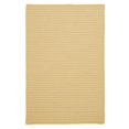 thumbnail image 1 of Colonial Mills Rug H833R120X156S Simply Home Solid - Pale Banana 10 ft. x13 ft. Braided Rug, 1 of 1