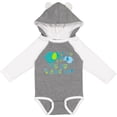 thumbnail image 3 of Inktastic My Gigi Loves Me Cute Elephants Boys or Girls Long Sleeve Baby Bodysuit, 3 of 5