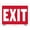 Exit, variant on BAZIC No Fumar Sign 9"X12", Spanish No Smoking Waterproof Indoor Signage, 24-Pack