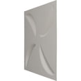 thumbnail image 4 of 19 5/8"W x 19 5/8"H Pinwheel EnduraWall Decorative 3D Wall Panel, Universal Aged Metallic Weathered Steel (Covers 2.67 Sq. Ft.), 4 of 6