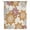 Orange, variant on Geometric Flower Sheer Curtains 108" Extra Long, Vintage Country Floral Blue Yellow on Linen Light Filering Curtains, Privacy Drapes Simi Floor to Veiling Curtain for Living Room Window Treatment