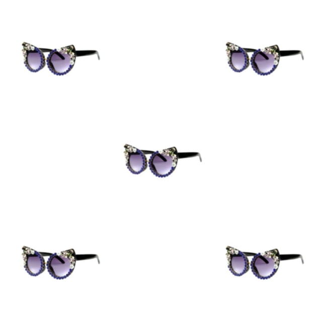 Minnieouse Gafas de sol de moda, ligeras y portátiles, para looks modernos, gafas de sol vintage, color azul Type2 NO2