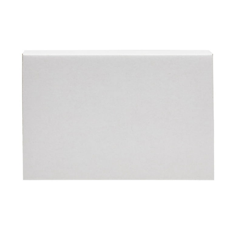 zmybcpack 50 Pack White Corrugated Cardboard Sheets 9x12 inch, Corrugated  Cardboard Filler Insert Sheet Pads for Packing, Mailing, Crafts - Yahoo  Shopping