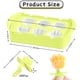 thumbnail image 2 of Molde para helado, molde para paletas, molde para paletas de silicona, mini molde para helado, hacer 6 paletas, paletas de silicona, molde para helado reutilizable para bricolaje, verde JM, 2 of 5