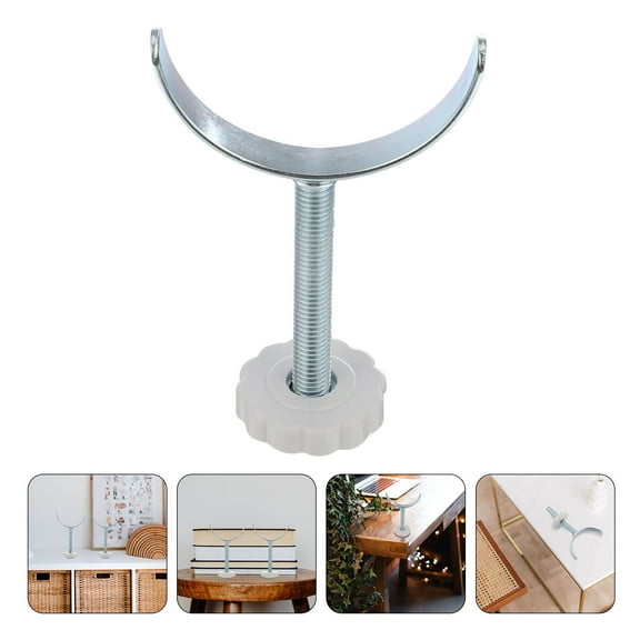 NICEXMAS Guardrail U-shaped Accessories Heat-resistant Gate Spindle Stair 12X7.2CM Silver Alloy Child Baby