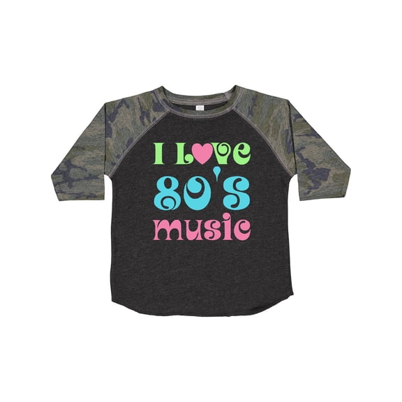 Inktastic I Love 80's Music Boys or Girls Toddler T-Shirt