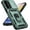 Dark Green, variant on REQO for Samsung Galaxy A17 Case, with Slide Camera Cover HD Screen Protector 360° Rotable Ring Holder Kickstand Military Grade Protection 15ft Drop Tested Protective Phone Case for Galaxy A17 5G