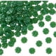 thumbnail image 1 of 100 cuentas de trébol de la suerte para el Día de San Patricio, cuentas de vidrio facetadas de 10 mm, color verde mar, para manualidades, collares, pulseras, fabricación de joyas, agujero: 1 mm., 1 of 9