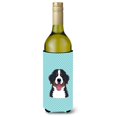 thumbnail image 1 of Tablero de ajedrez Blue Bernese Mountain Dog Botella de vino Aislante para bebidas Hugger BB1175LITERK Caroline's Treasures BB1175LITERK, 1 of 1