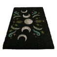 thumbnail image 6 of Dark Forest Moon Phase Wiccan Black Coir Coconut Fiber Floor Mat Doormat, 6 of 9