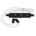 thumbnail image 1 of Cable de Audífono de Bluetooth Sunnimix Reemplazo 0.78mm 2 pines plata, 1 of 8