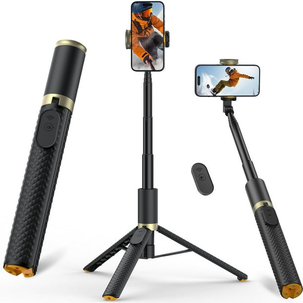 Teléfono Vimose 62 con trípode y selfie stick para iPhone XS Max