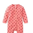thumbnail image 3 of ATAIKU Baby Girls 2 Way Zipper Footless / Footed Pajamas Cotton Long Sleeve Romper with Mittens Sleep 'N Play, 3 of 4
