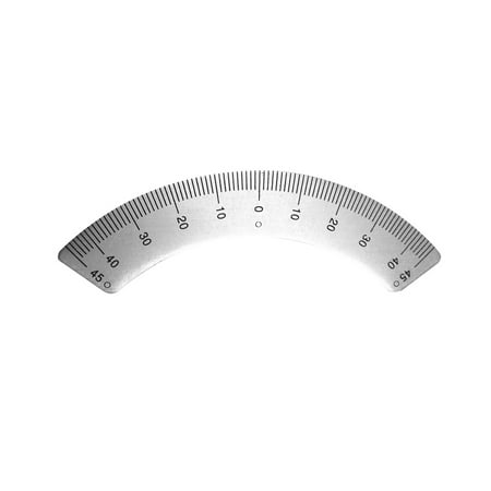 

Protractor Milling Machine Part Angle Plate Scale ruler 45 Degree Angle Arc Measuring Gauging Tool